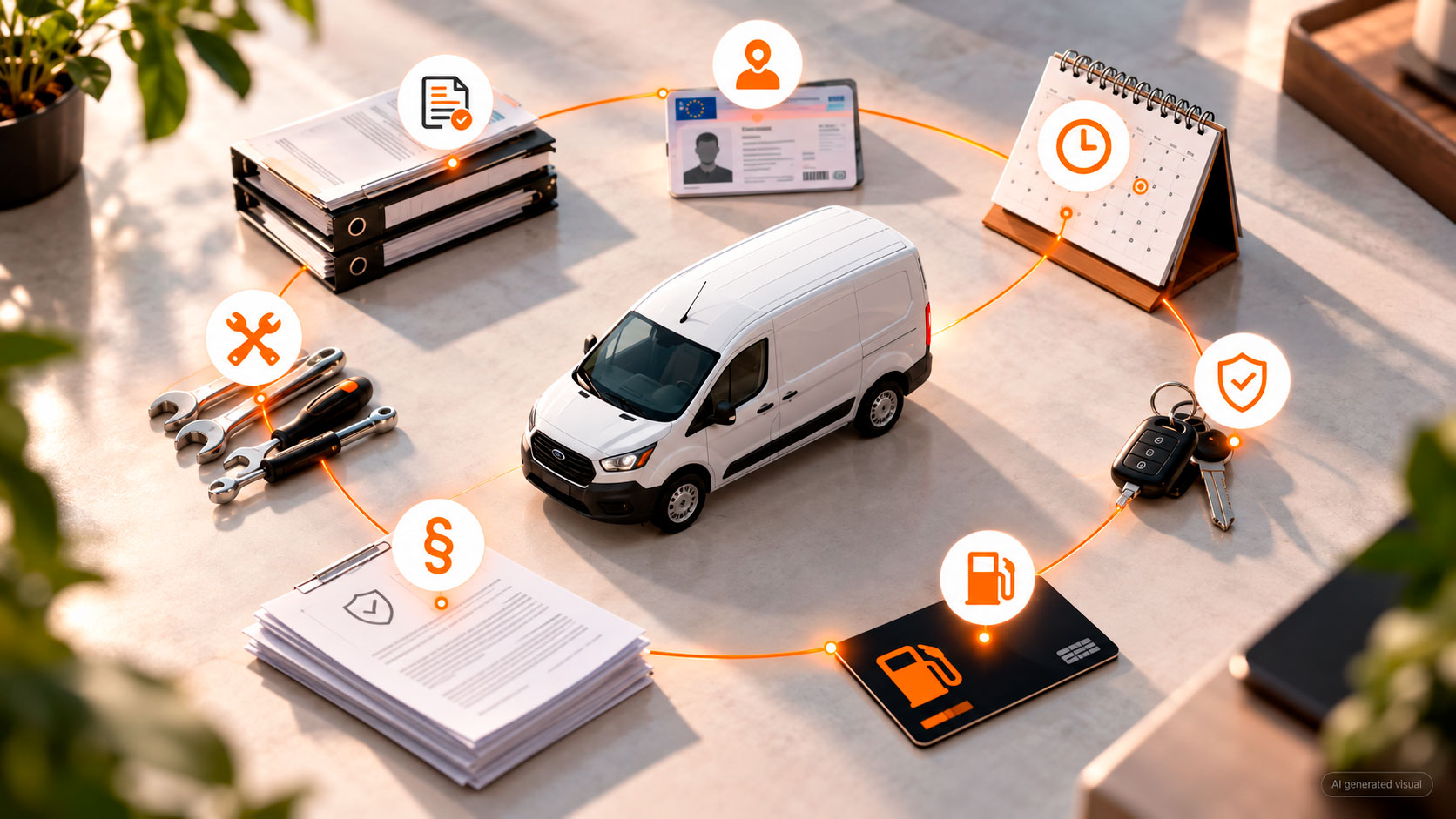 Fuhrparkverwaltung im Unternehmen:  Aufgaben, Pflichten und Best Practices